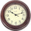 Westclox NYL33883P 10" Plastic Realistic Woodgrain Looking Wall Clock, Brown