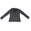 Hello Mello HMCTT-BM Carefree Threads Womens Loungewear Top With Pocket And Cowl Neck, Matching Drawstring Bag- Medium 8-10, Black