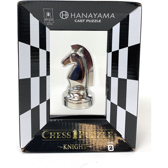 Bepuzzled 30704 Hanayama Cast Puzzle Chess Puzzle Knight Level 2 Difficulty