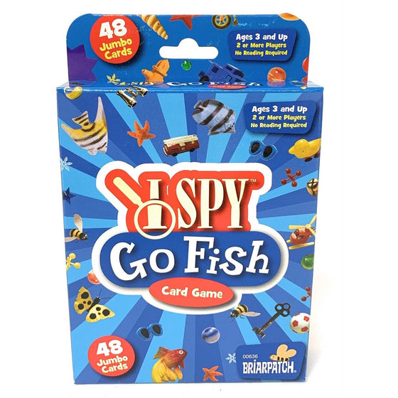 Briarpatch 0636 Scholastic Ispy Go Fish Card Game, Multi-Colored