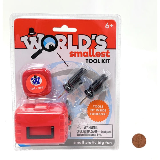Westminster 120129 World's Smallest Tool Kit, Novelty Toy, 0