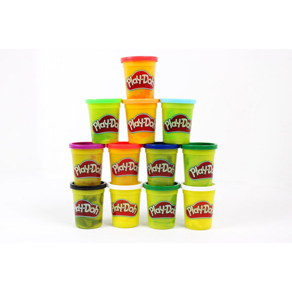 Play-Doh Bulk Winter Colors 12-Pack of Non-Toxic Modeling Compound, 4-Ounce  Cans