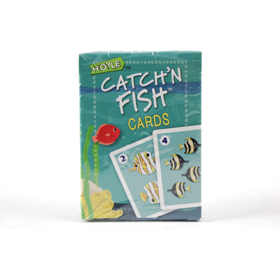 Hoyle 1036721 Catch N Fish Card Game, 24-Pack, Multi-Colored