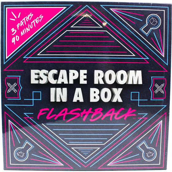 Mattel Games GGD80 Escape Room In A Box: Flashback, Multi-Colored