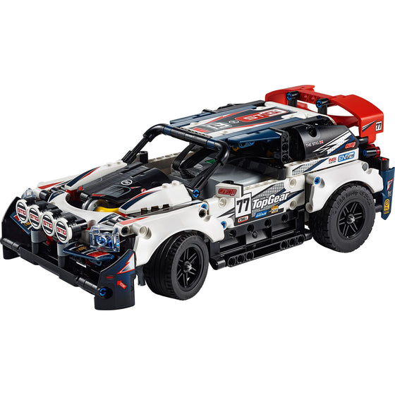 LEGO® 42109 Technic App-Controlled Top Gear Rally Car Racing Toy Building Kit, New 2020 463 Pieces, Multi-Colored