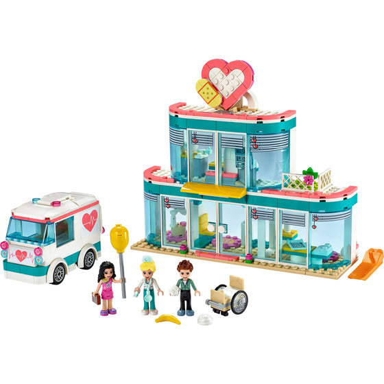 LEGO® 41394 Friends Heartlake City Hospital Best Doctor Toy Building Kit, Featuring Friends Character Emma, New 2020 379 Pieces, Multi-Colored