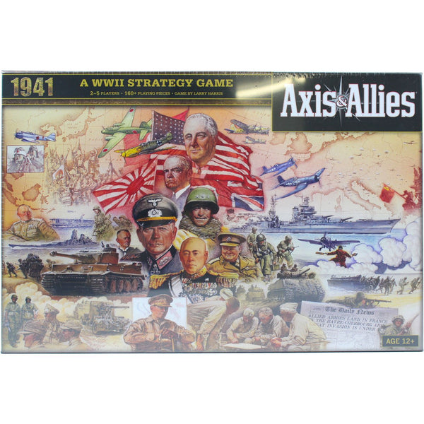 Avalon Hill Axis and Allies 1941 Board Game,5 players, Multicolor, 5 players