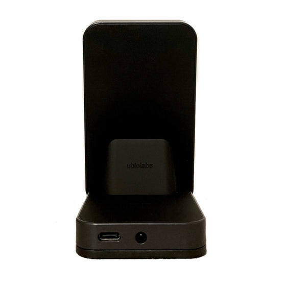 Ubiolabs 2-In-1 Wireless Charging Stand, Qi Certified. For Qi Compatible Phones And Wireless Earbuds.