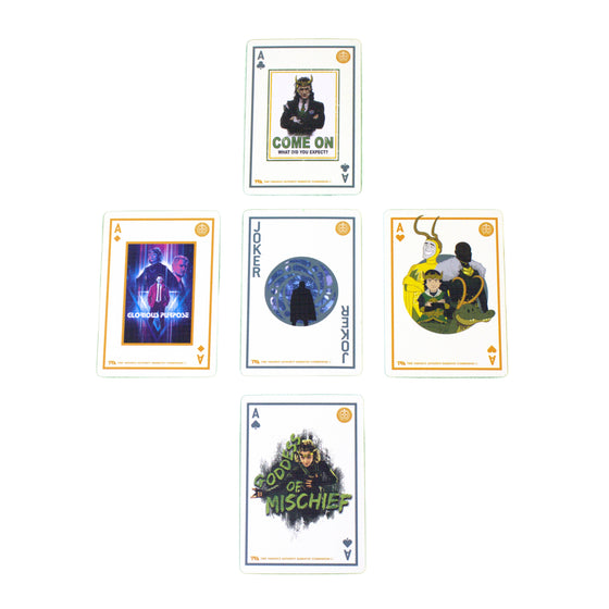 Aquarius 52824 Marvel Loki Playing Cards