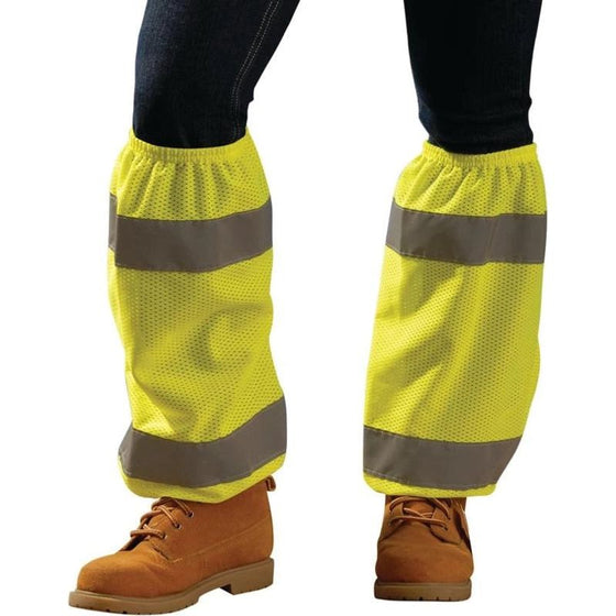Occunomix LUX-SG-Y High Visibility Value Leg Gaiter, Yellow