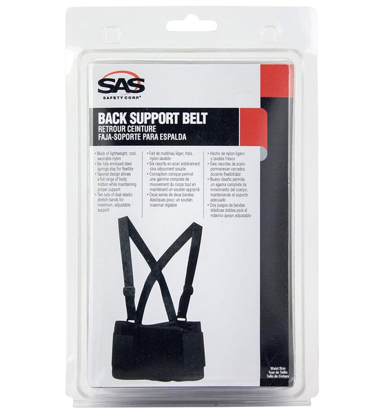 Sas Safety 7164 Deluxe Back Support Belt - Xlrg
