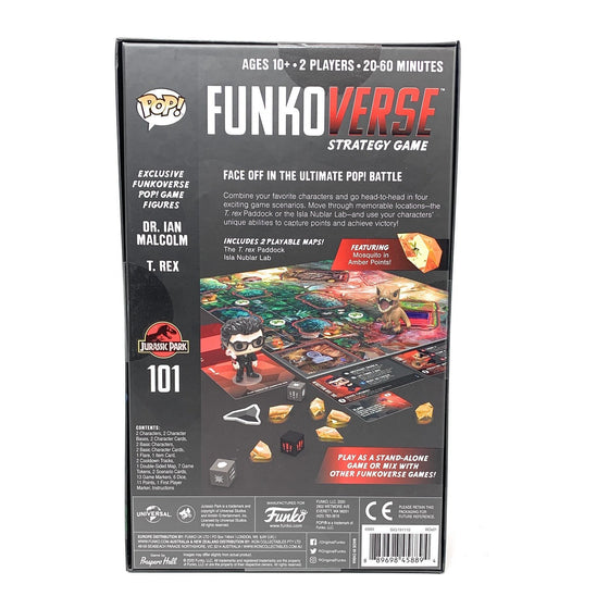 Funko 45889 Pop! Verse Strategy Game Jurassic Park, Multi-Colored