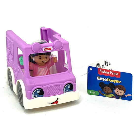 Fisher-Price GGT35 Little People Share A Treat Ice Cream Truck, Multi-Colored