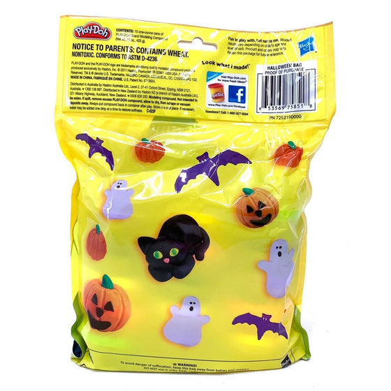 Play-Doh A0560AD00 , Treat-Without-The-Sweet, Halloween Bag, 15 1-Ounce Cans, Multi-Colored