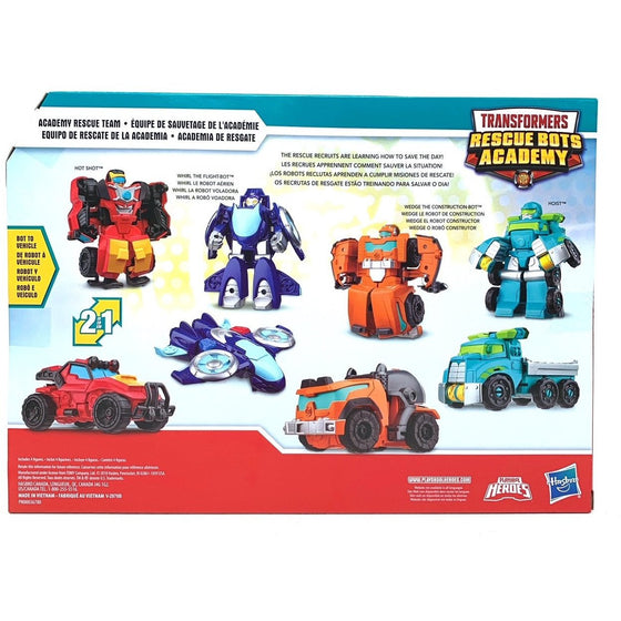 Playskool F21215E00 Heroes Transformers Rescue Bots Academy Rescue Team Piece, 4 Collectible, Brown