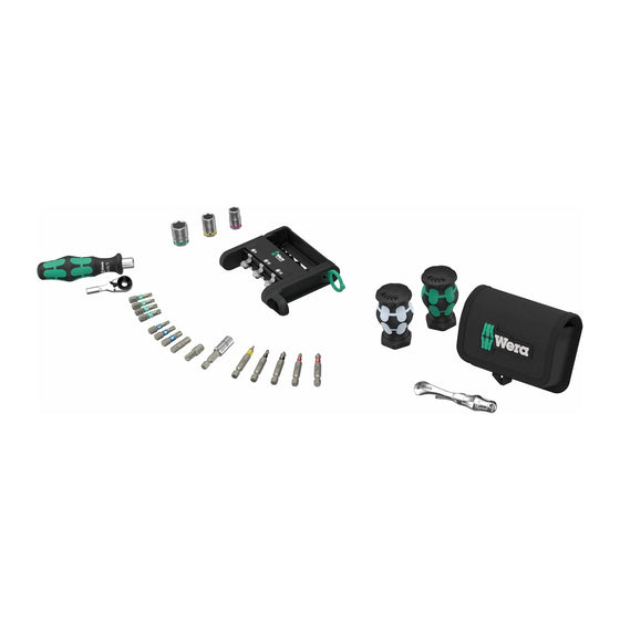 Wera 05136609001 Advent Calendar 2024, 25 Pieces Be A TOOL REBEL