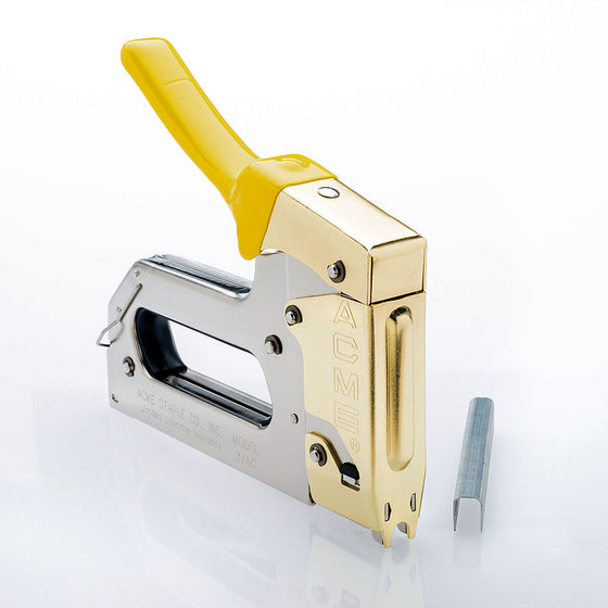 Acme Staple, 654037AC, 37AC Staple Gun with Bottom-Load Magazine, Size Crown, 11/32"