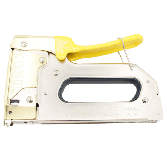 Acme Staple, 654037AC, 37AC Staple Gun with Bottom-Load Magazine, Size Crown, 11/32"