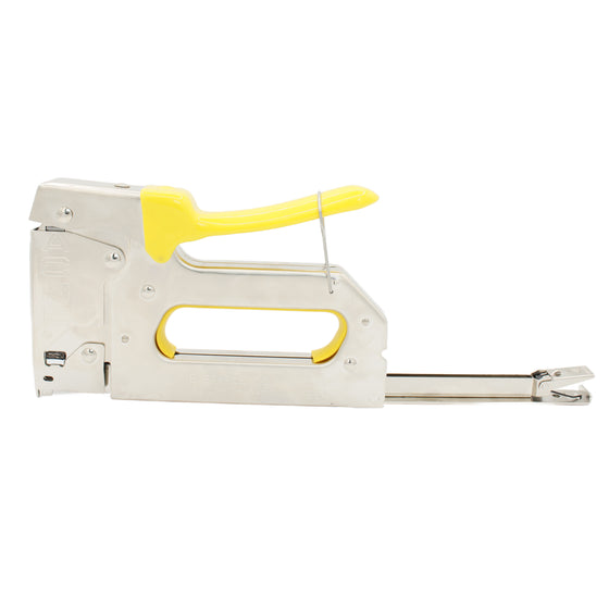 Acme Staple, 654025B, 25A Staple Gun with Bottom-Load Magazine Crown, 1/4", Black