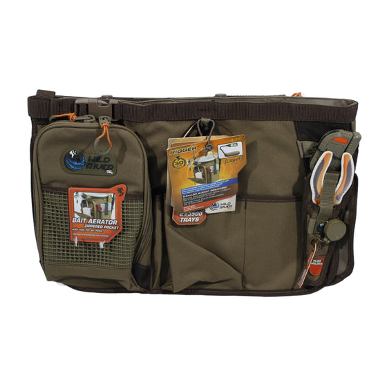 Wild River Bucket Organizer with LED Light – 5-Gallon Bucket Fishing Tackle Station