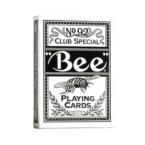 Bee Signature, 10022911 Edition Playing Cards, Black