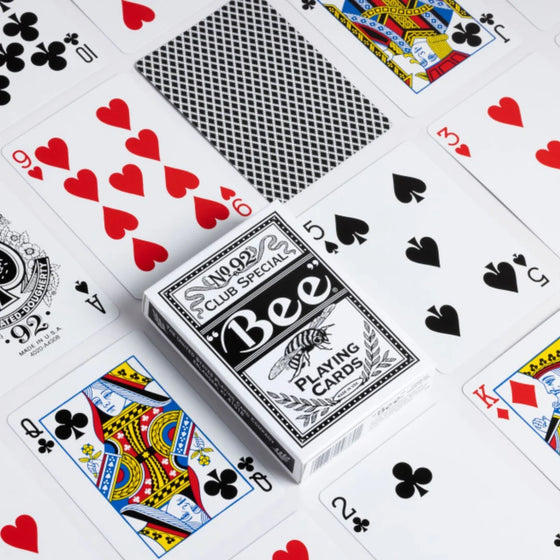 Bee Signature, 10022911 Edition Playing Cards, Black