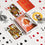 Bicycle Playing Cards 10045697 Bicycle 140th Anniversary, Gold and Red