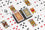 KEM Cards  10031732  Paisley Narrow Standard 2PK, Multicolored, Red Brown