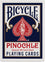 Bicycle Pinochle Playing Cards 10015458v, 48-Card Specialty Deck with Air-Cushion Finish