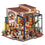 ROBOTIME DG145 Emily's Flower Shop Building Kit,Multicolored