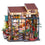 ROBOTIME DG145 Emily's Flower Shop Building Kit,Multicolored