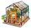 ROBOTIME DG104 Cathy's Flower House Building Kit, Multicolored