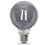 Feit Electric G25 Smoke Glass Vintage LED Bulb – 5000K Daylight