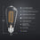 Feit Electric Light Bulb ST1940/950CATFIL/2 ST19 LED THIN FIL CL 5K 2PK,Clear