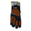 Custom Leathercraft Work Gloves 160X Contractor XC - XL, Brown and Black