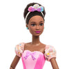 Barbie in the Nutcracker Land of Sweets Ballerina Doll with Pink Candy-Inspired Tutu, Articulated Ankles & Headband