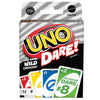 Mattel Games UNO Dare Card Game with Hilarious Challenge Cards, Family Party Game for Kids & Adults, Ages 7+