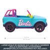 Hot Wheels HTP53 HOT WHEELS BARBIE RC SUV Vehicle, Pink and Blue