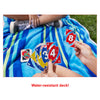 Mattel Games UNO Splash Waterproof Card Game with Portable Travel Clip, Multicolor, Ages 7+