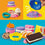 Play-Doh G1615  Food Shapes Little Bakery Playset, Multicolored