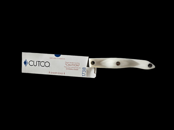 Cutco 1738W Gourmet Prep Knife, Pearl White