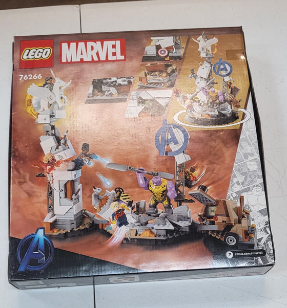 LEGO Marvel Endgame Final Battle 76266 Avengers Model for Build and Display, Collectible Playset with 6 Minifigures Including Captain Marvel, Idea for Teen Boys, Girls and Marvel Fans