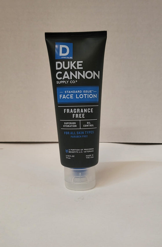 Duke Cannon Supply Co. FACELOTION1 Standard Issue Face Lotion