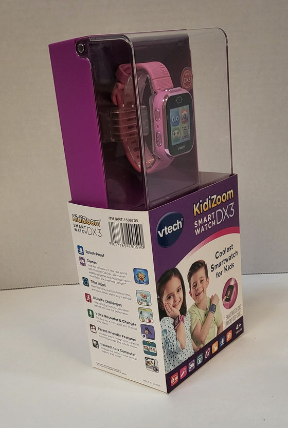 VTech KidiZoom Smartwatch DX3 Pink