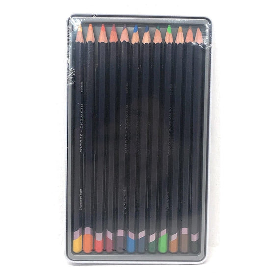 Derwent 32196 Studio 12 Fine Colour Pencils, Multi-Colored