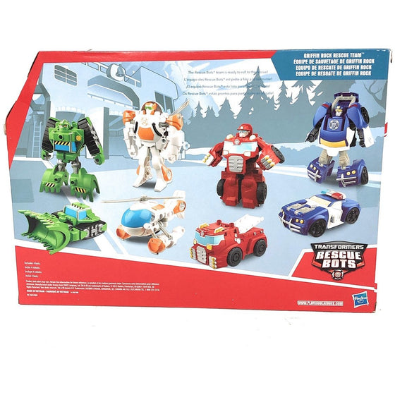 Transformers B5581AS0 Playskool Heroes Recuse Bots Griffin Rock Recuse Team