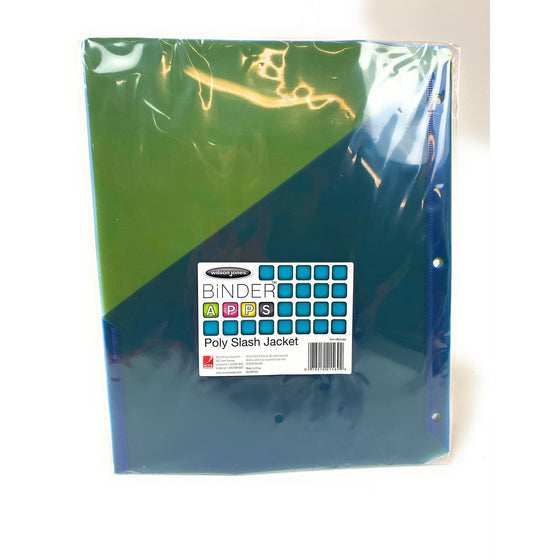 Wilson Jones W21569A Binder Apps Poly Slash Jackets