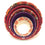 Sam's West 4335470060 Melamine 10-Piece Bowl Set With Lids Floral Design, Multi-Colored