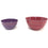 Sam's West 4335470060 Melamine 10-Piece Bowl Set With Lids Floral Design, Multi-Colored