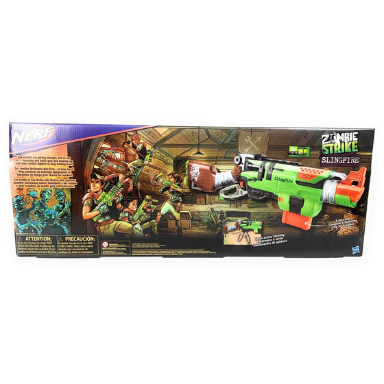 Hasbro A6563221 Nerf Zombie Strike Slingfire, Multi-Colored